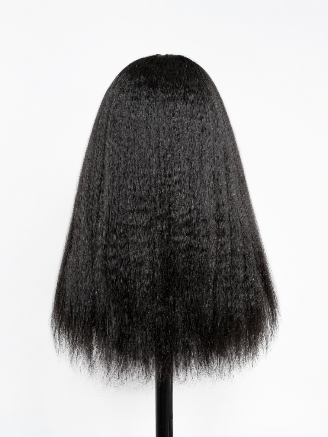 Luxury Kinky Straight Glueless 13X6 Lace Front Wig