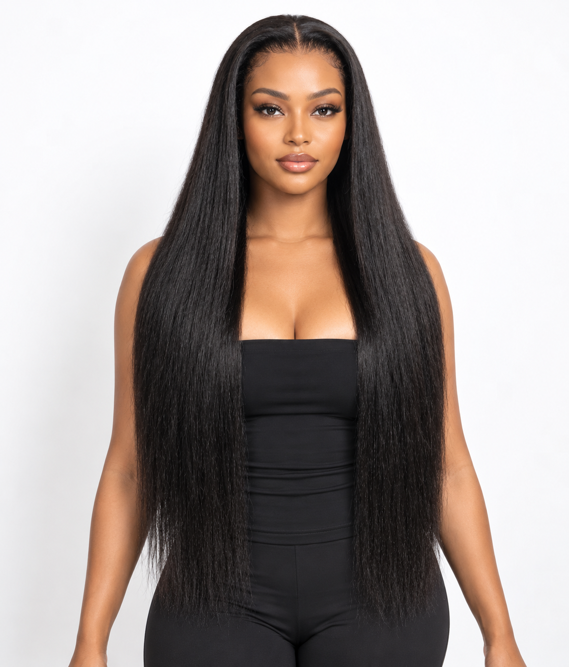 Luxury Straight Glueless 13×6 Lace Frontal Wig