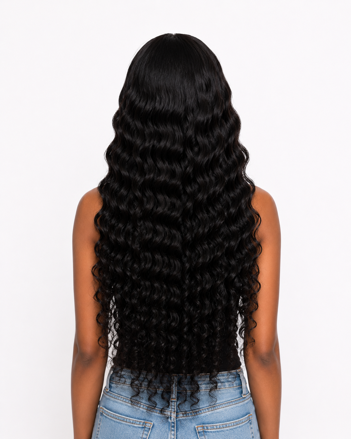 Luxury Deep Wave curly 13X6 Lace Frontal Wig