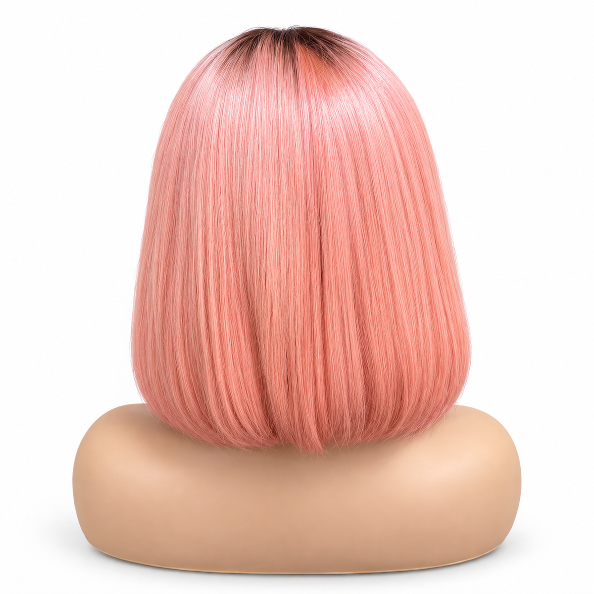 Colored 13X4 Frontal sleek Straight finish Bob wigs