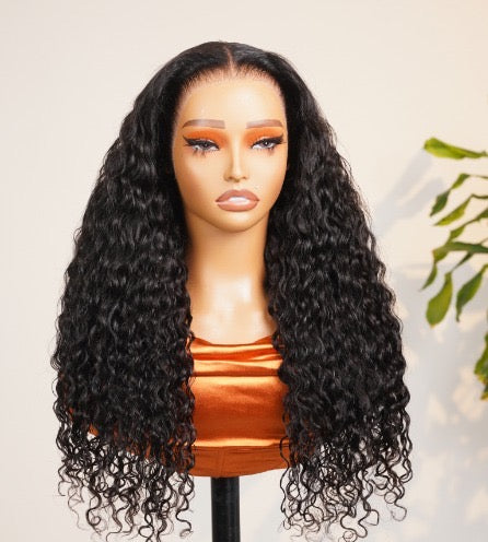 Luxury Deep Curly Glueless 13X6 Lace Front Wig