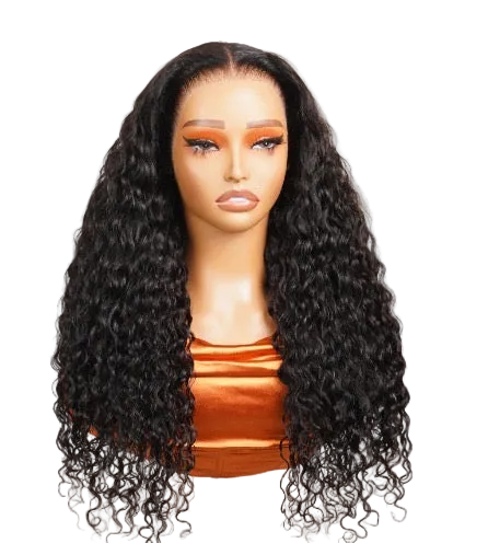 Luxury Deep Curly Glueless 13X6 Lace Front Wig