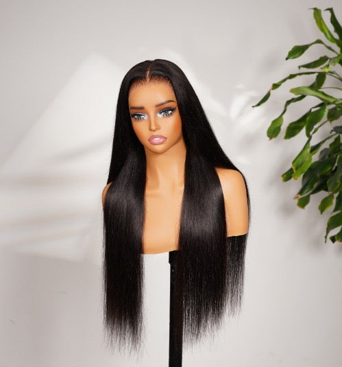 Luxury Straight Glueless 13X6 Lace Front Wig